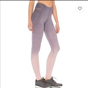 Scrappy height waist legging - blue life (revolve)